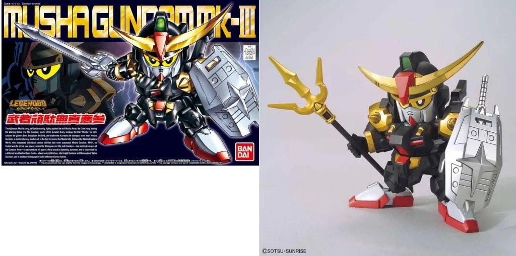 GUNDAM - BB404 LegendBB Musha Gundam MK-III - Model Kit